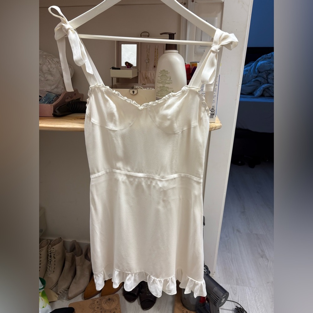 Reformation Christine Dress with Tie Straps